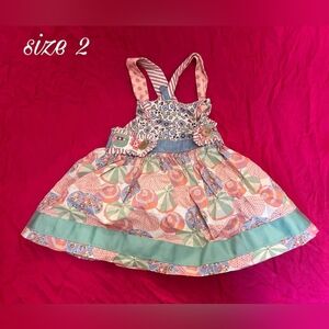 Matilda Jane Parasol Knot Top size 2